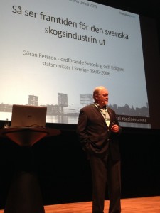 Göran Persson på Business Arena Umeå 2015