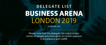 BA London: the second delegate list